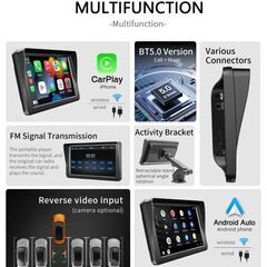 7インチユニバーサルメディアプレーヤー（CAR PLAY,Android AUTO対応）の画像