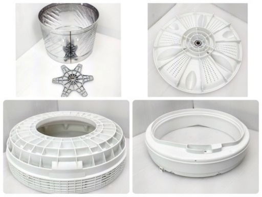 美品　2022年製　Panasonic 洗濯機　6kg 分解洗浄済　　　