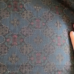 ①着物/大島つむぎ【取引中】の画像