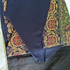 ①着物/大島つむぎ【取引中】の画像