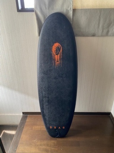 DRAGサーフボード4'10(145㌢)ソフトボード