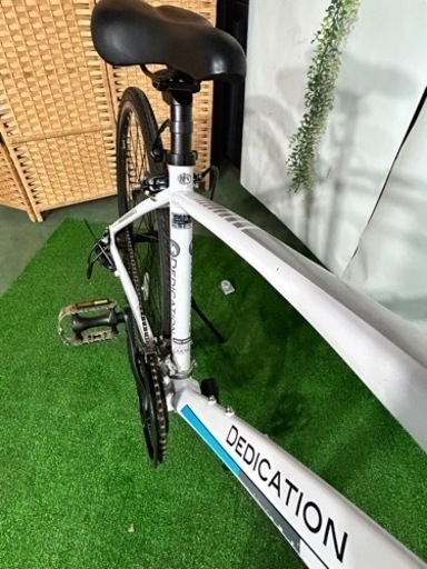 No.68スピードワールド(SPEED WORLD) クロスバイク8.0 21段変速 700*28c整備済み中古現状