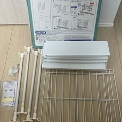 シンク下伸縮棚2段の画像