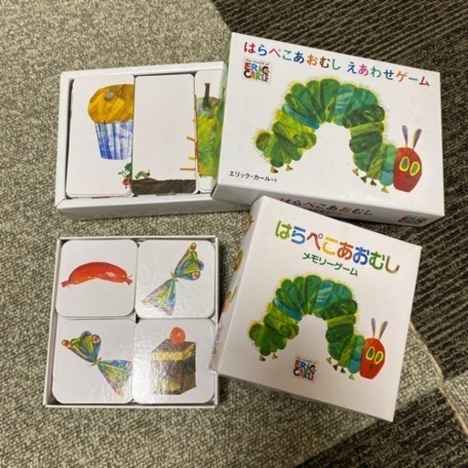 はらぺこ あおむし　えあわせゲーム　メモリーゲーム