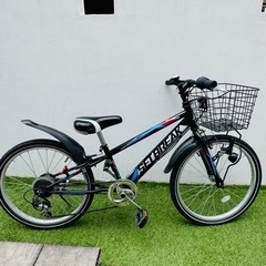 子供用22インチ　自転車　キッズバイク