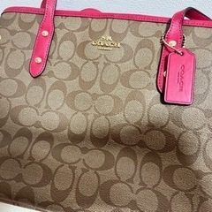 【値下げ】COACH ハンドバッグの画像