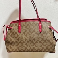 【値下げ】COACH ハンドバッグの画像