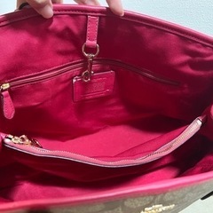 【値下げ】COACH ハンドバッグの画像