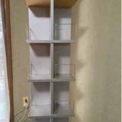 本棚、CD DVDラック(キャスター付き)