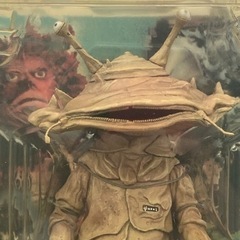 a0629601 円谷特技プロダクション カネゴン 緑 大怪獣シリーズ ウルトラQ ソフビ 怪獣 ウルトラマン おもちゃ マニア 円谷プロ 未使用の画像