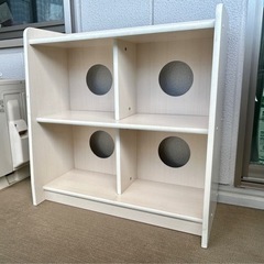 子供用シェルフ　本棚、おもちゃ収納　アイリスオーヤマ製