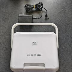 ポータブルDVDプレーヤー　テレビも視聴可能
