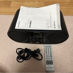 SONY ZS-RS81BT CDラジオ・ラジカセ【美品】