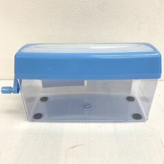 ナカバヤシ ハンドシュレッダー クロス クルッキル ブルー NSH-101MBの画像