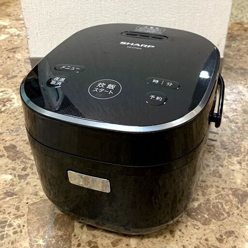 SHARP シャープ 炊飯器 2019年製 3合炊き KS-CF05A  ジャー ブラック 札幌 東区 店頭引取り歓迎