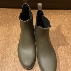 レインブーツ　サイドゴア　Lサイズ (25cm)