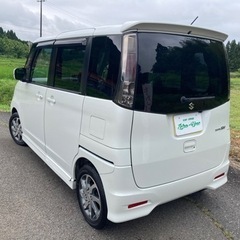 パレットSW 車検8年7月 ナビ 左側電動 Bカメラ TV ETC スマートキーの画像