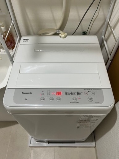 \u003c大値下げ\u003e 7/13-17お引取り可能の方優先 2023年製 Panasonic 洗濯機（NA-F5B1