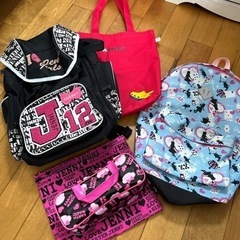 女児☆リュック　ポーチ