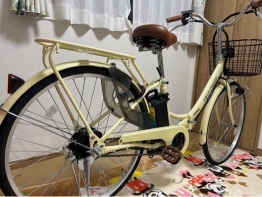 (受付終了)新品！26インチ電動自転車！折り畳み！