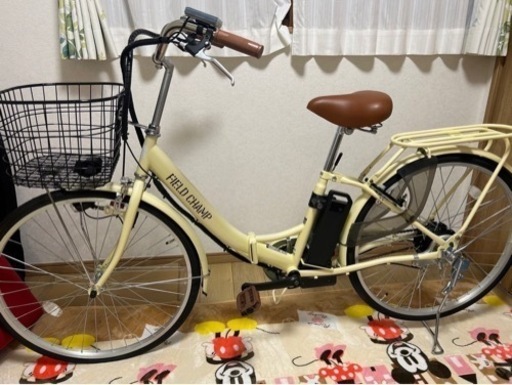 (受付終了)新品！26インチ電動自転車！折り畳み！