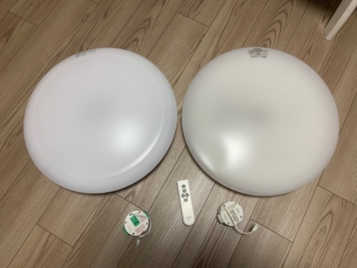 LEDシーリングライト 2点セット