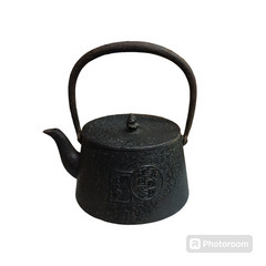 (中古)南部鉄器 急須 鉄瓶-b