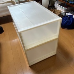 衣装ケース 大小2個セット