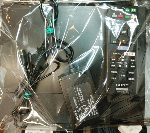 品質保証☆配達有り！6800円(税別）SONY ブルーレイ DVDプレーヤー リモコン付き 2019年製