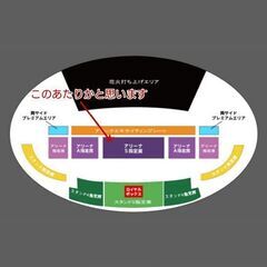 ※受け渡し者決定【レア/最前列】真駒内花火大会 2024.7.6 アリーナS指定席 3連番の画像