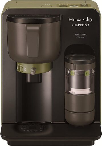 【美品】シャープ ヘルシオ(HEALSIO) お茶プレッソ ブラック TE-GS10A-B