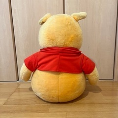 【決まりました】くまのプーさん 等身大 ぬいぐるみ レトロの画像