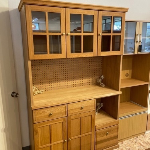 ☆最大40％OFFセール開催☆ 9/22.23.,24 9/28.29 食器棚 レンジボード　家具 収納家具 キャビネット