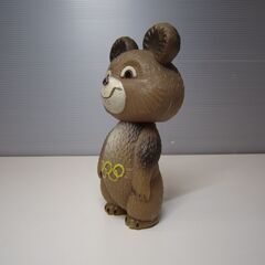  こぐまのミーシャ　ソフビ人形の画像