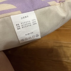 洗えるクッションの画像
