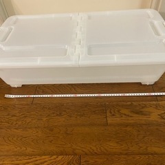 収納付き　両側開き蓋付きの画像
