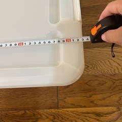 収納付き　両側開き蓋付きの画像