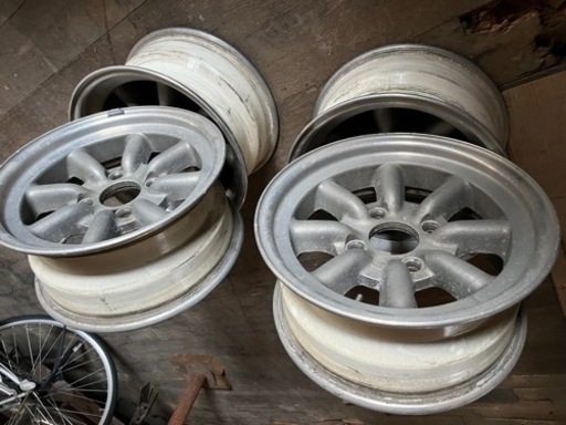 RSワタナベ  14インチ　7J/6.5J車のパーツ タイヤ、ホイール