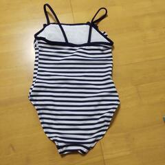 H&M 水着 ボーダー サイズ100の画像