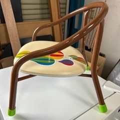美品　幼児チェアの画像