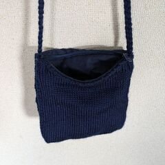 ダークネイビー ミニショルダーバック 20 × 20の画像