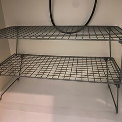 【IKEAイケア】【二つで￥100】食器棚．シューズラック　両用
