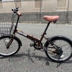 折りたたみ自転車 シマノ 6段変速 20インチ ACE BUDD...