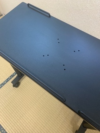 【ほぼ未使用品】バウヒュッテ  BHM-700C-BK 昇降式チルトスタンド