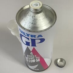 二輪用オイル（ULTRA GP｜SF20W-50）1L ＋ 廃油処理パックの画像