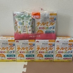 森永　フォローアップミルク　チルミル　エコらくパックの画像