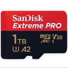 マイクロSDカードSanDisk Extreme Pro 1TB