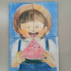 🌟夏休み絵画教室🌟　ポスターの宿題・絵・粘土・造形　小中学生向け　8/28の画像