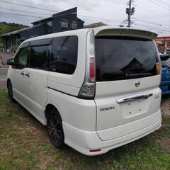 すぐ乗れます、日産セレナ、検査付8年9月の画像