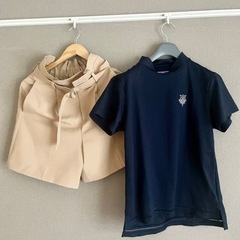 【一度着用の美品】ビームスゴルフレディースウェアセットアップ